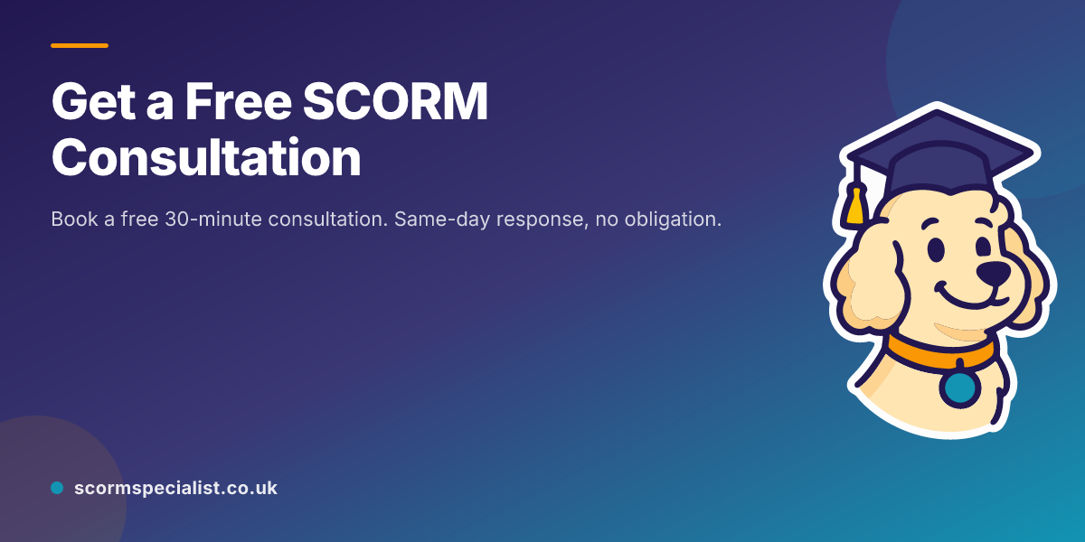 Contact | Get a Free Quote & Consultation | SCORM Specialist
